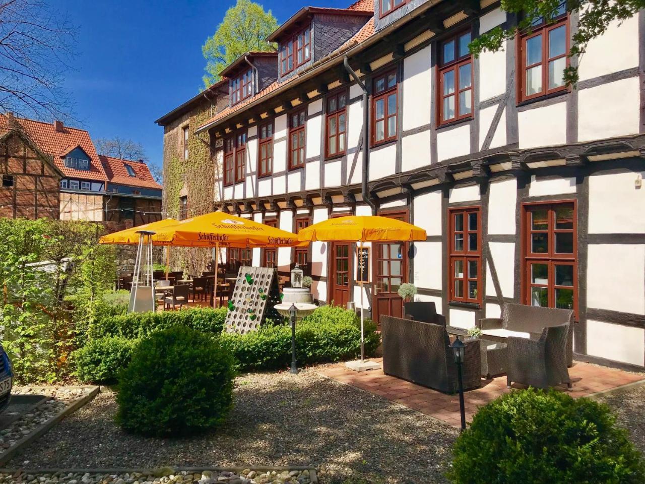 Halberstaedter Hof Hotel Halberstadt Exterior photo